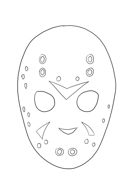 Jason Mask Silhouette