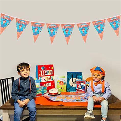 Blippi Party banner,Blippi Themed Party decoration | Pricepulse