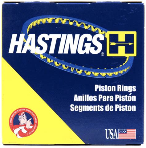 Hasting Piston Rings, Std, Chr/Moly - ChopperShop.com