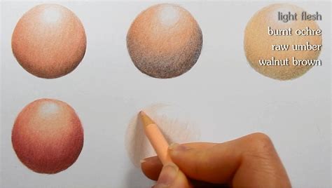 Tutorial | How to color different skin tones with colored pencils and blending techn… | Colored ...