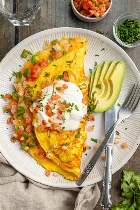 Mexican Omelette - Easy Healthy Recipes