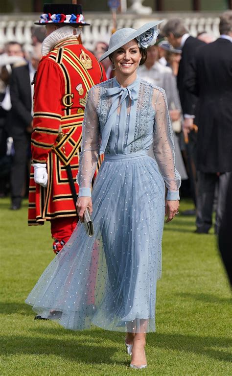 Kate Middleton Wore Sheer Blue Dress for King Charles' Coronation ...