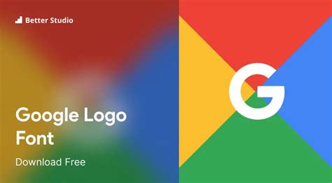 Google Logo Font: Download Free Font & Logo