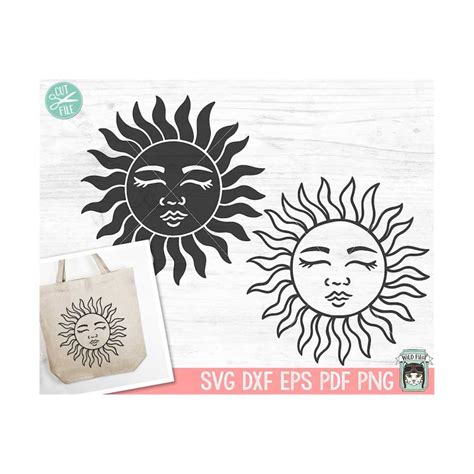 Sun SVG, Summer SVG, Beach svg, Sunshine svg, Sun png, Sun F - Inspire Uplift