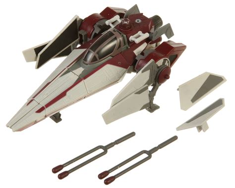 Star Wars Shock Trooper to V-Wing Starfighter (Transformers, Crossovers, Republic ...