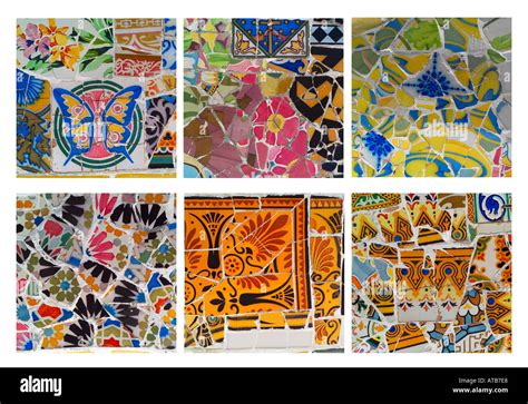 Gaudi Park Guell Mosaic