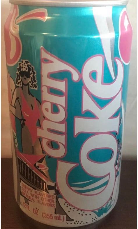 1989 Cherry Coke : nostalgia | Coke, Cherry coke can, Vintage soda bottles