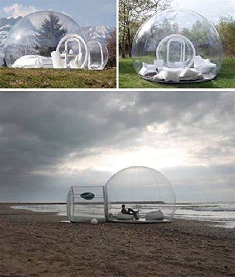 Crystal Clear Inflatable Bubble Tent | GadgetKing.com