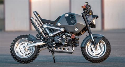 Custom Honda Grom Looks So Extreme, It'll Make You Look Double-Take