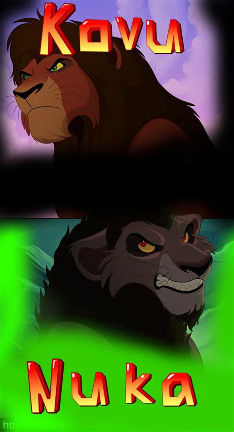 kovu and nuka - The Lion King 2:Simba's Pride Fan Art (34675903) - Fanpop