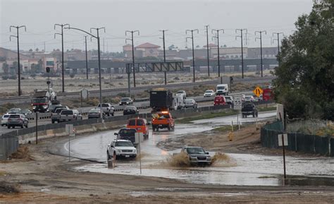 Live: Winter storm soaks Coachella Valley. Flooding, rain totals, road closures, forecast