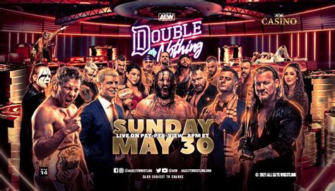 New Title Match Revealed for AEW Double Or Nothing