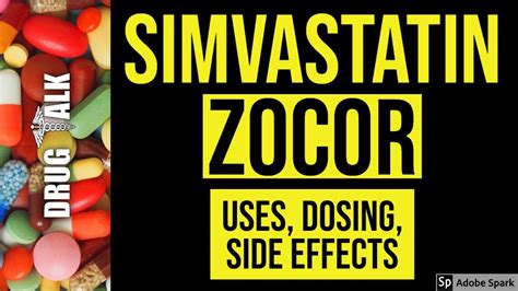 Simvastatin (Zocor) - Uses, Dosing, Side Effects - YouTube