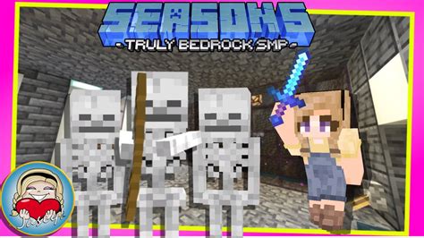 A Simple Skeleton Spawner Farm | Truly Bedrock Season 5 | Minecraft 1.19 - YouTube