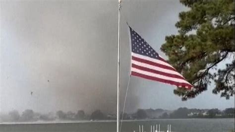 Tornado filmed ripping through Virginia as storms damage US | US News ...