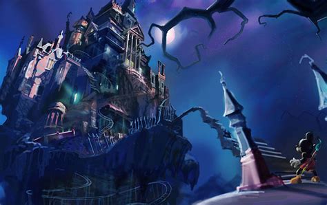 Beautiful Epic Mickey concept art