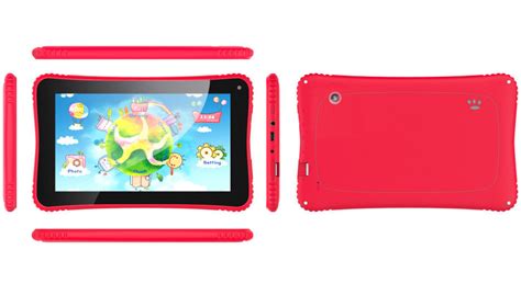 Dual core Dual Camera educational kids tablet with capacitive TFT screen