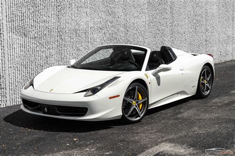 Used 2012 Ferrari 458 Spider w/ MASSIVE $332K MSRP Including FULL ...