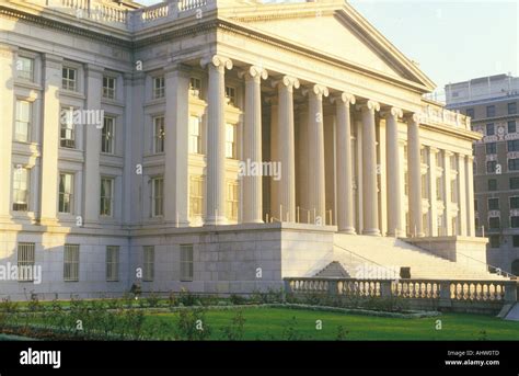 United States Department of Treasury Building Washington D C Stock ...