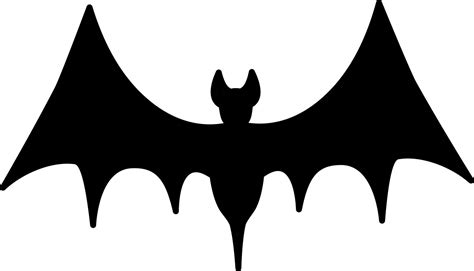 Vector isolated halloween element black scary bat 3536538 Vector Art at ...