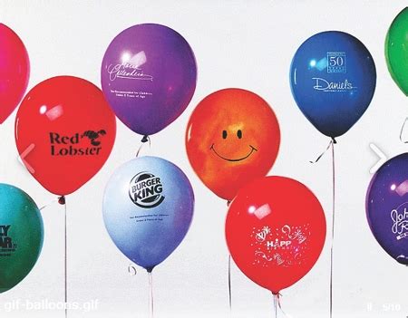 9" CUSTOM PRINTED LOGO BALLOONS