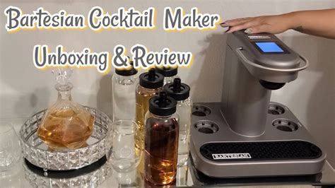 Bartesian Cocktail Maker | Unboxing & Setup | Tasting Cocktails - YouTube