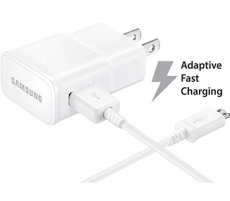 Samsung Galaxy J3 (2016) Adaptive Fast Charger Micro USB 2.0 Cable Kit ...