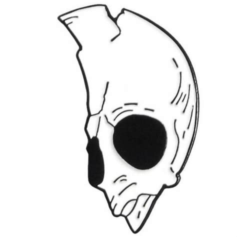 Skull Lapel Pin | Trash Skull
