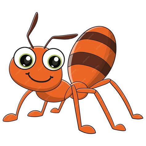 Premium Vector | Vector illustration of cute ant cartoon