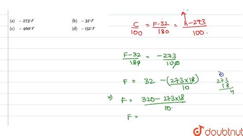 Absolute Zero In Celsius Scale