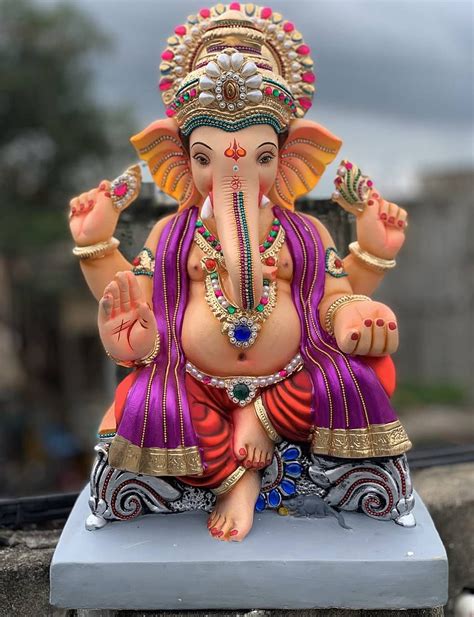 Ganpati by sinhalchirag, ganesh idol HD phone wallpaper | Pxfuel