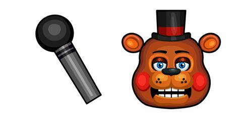 Five Nights at Freddy's Toy Freddy cursor – Custom Cursor browser extension