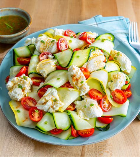 Zucchini & Summer Squash Ribbon Salad