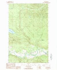 Map of Oso, WA in 1956 | Pastmaps