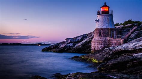 «Castle Hill Lighthouse» HD Wallpapers