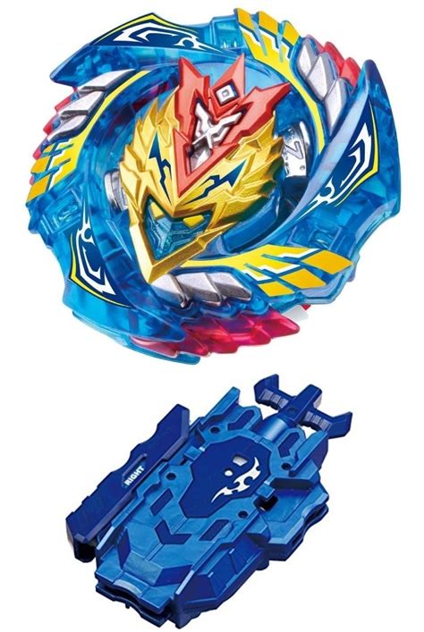 Beyblade Burst B127 Cho Z Valkyrie + Lançador Duplo Azul - R$ 120,00 em Mercado Livre