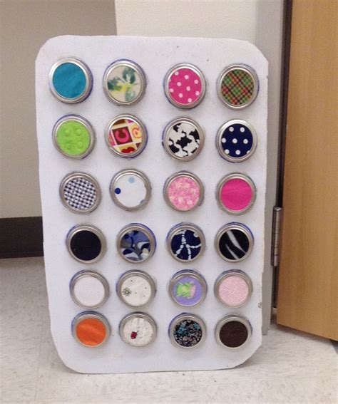 This sensory board was made by an infant teacher at the Superior Children's Center in Tyler, TX ...