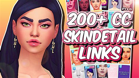 The Sims 4 | MAXIS MATCH SKIN DETAILS | Custom Content Showcase + Links ...