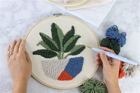 Learn Punch Needle Embroidery: A Beginner's Guide - Raising Nobles