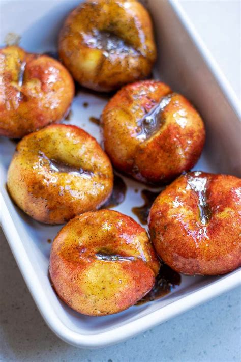 Baked Donut Peaches recipe - Easy Dessert Recipe - Boulder Locavore