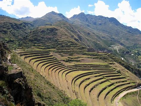 Inca Terrace Farming Andes