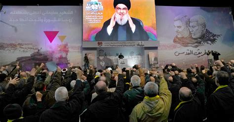 Hezbollah’s Leader Pledges Revenge for Killing of a Hamas Leader in ...