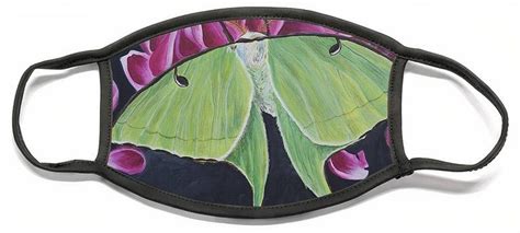 Luna Moth Face Mask by Jaime Haney | Face mask, Luna moth, Mask design