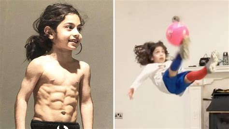 Football: Youngster Arat Hosseini stuns fans with six-pack