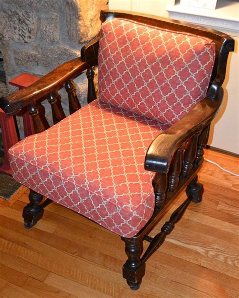 The easiest way to reupholster your living room chair (seriously ...