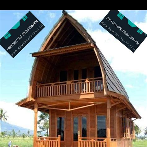 Rumah Kayu Minimalis 2 Lantai / Desain Rumah Kayu Minimalis 2 Lantai ...