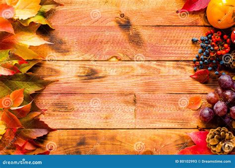 Thanksgiving Day, Autumn Leaves Background Stock Image - Image of copyspace, copy: 80102993