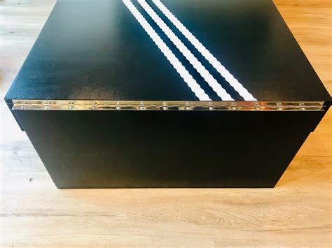 Adidas XXXL shoe box storage chest drawer genuine sneaker freaker ...