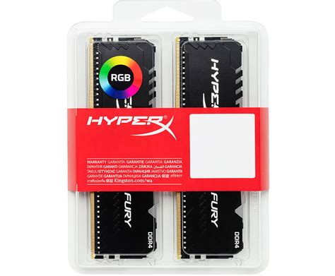 HyperX Announces FURY DDR4 RGB Memory SKU Additions | TechPowerUp