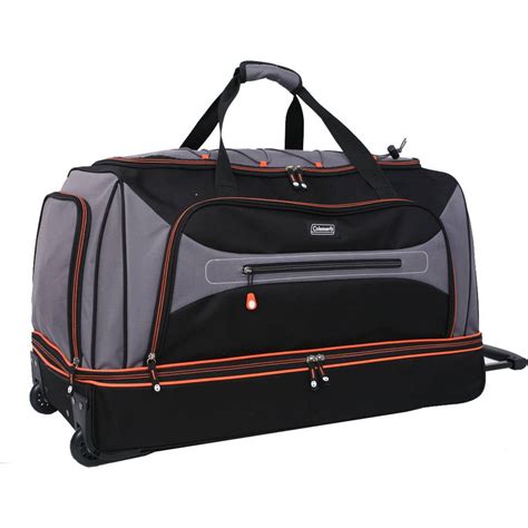 Rolling Duffel Bag Carry On | semashow.com